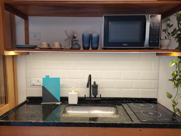 Chalé em Casa Mangarito - ao lado do aquário