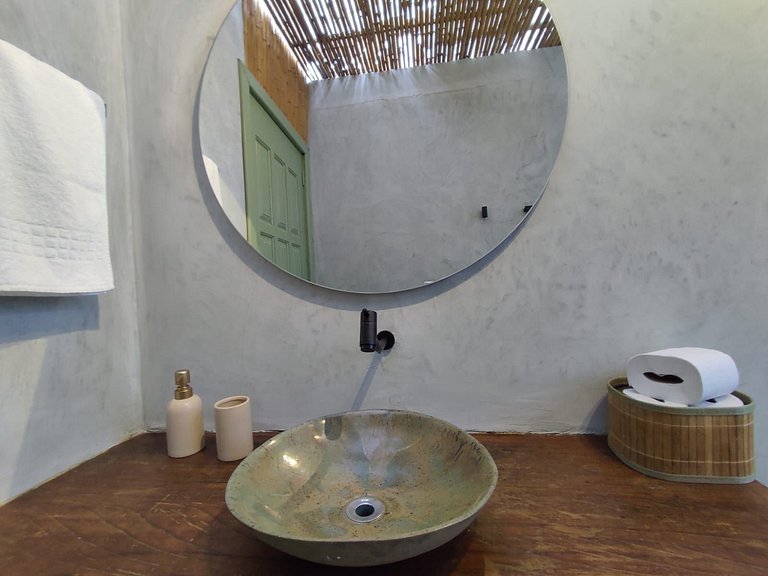 Chalé em Casa Mangarito - ao lado do aquário