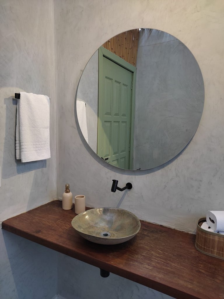 Chalé em Casa Mangarito - ao lado do aquário