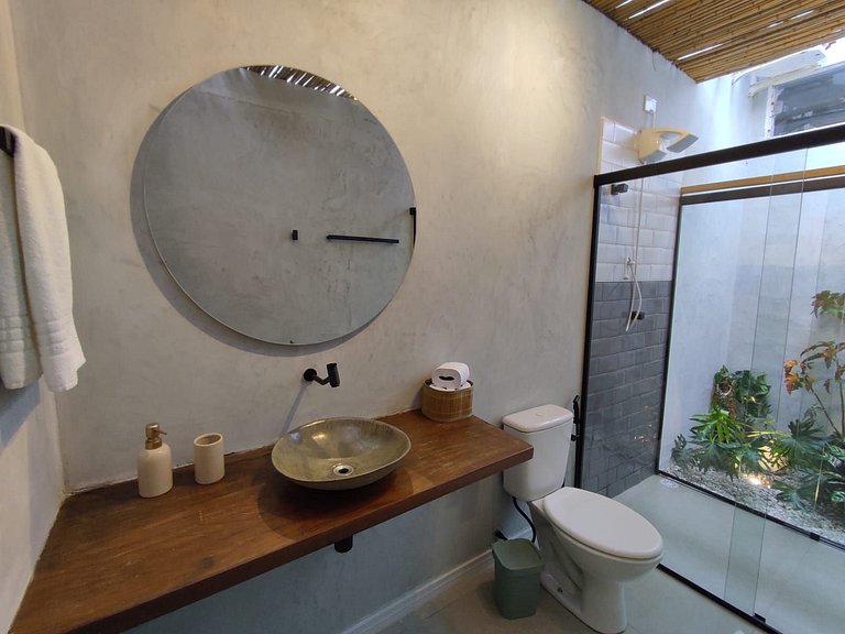 Chalé em Casa Mangarito - ao lado do aquário