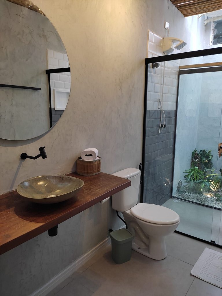 Chalé em Casa Mangarito - ao lado do aquário