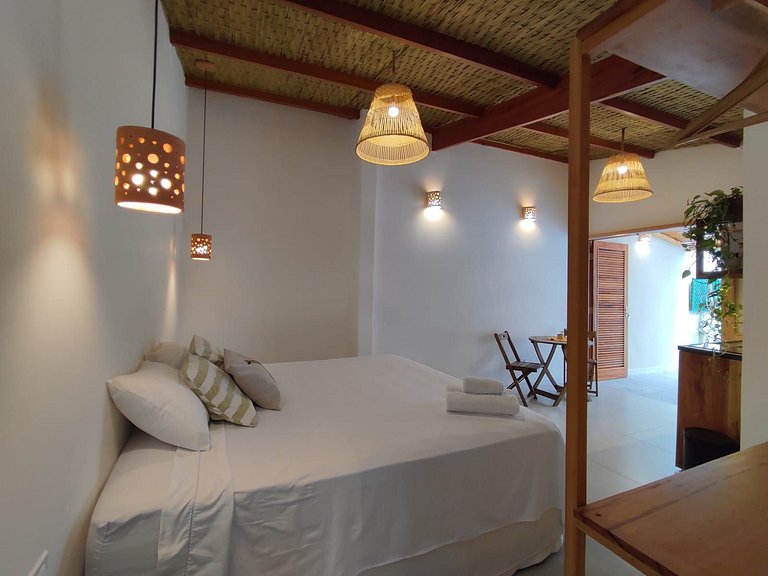 Chalé em Casa Mangarito - ao lado do aquário