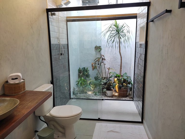 Chalé em Casa Mangarito - ao lado do aquário