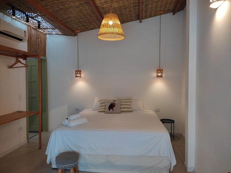 Chalé em Casa Mangarito - ao lado do aquário