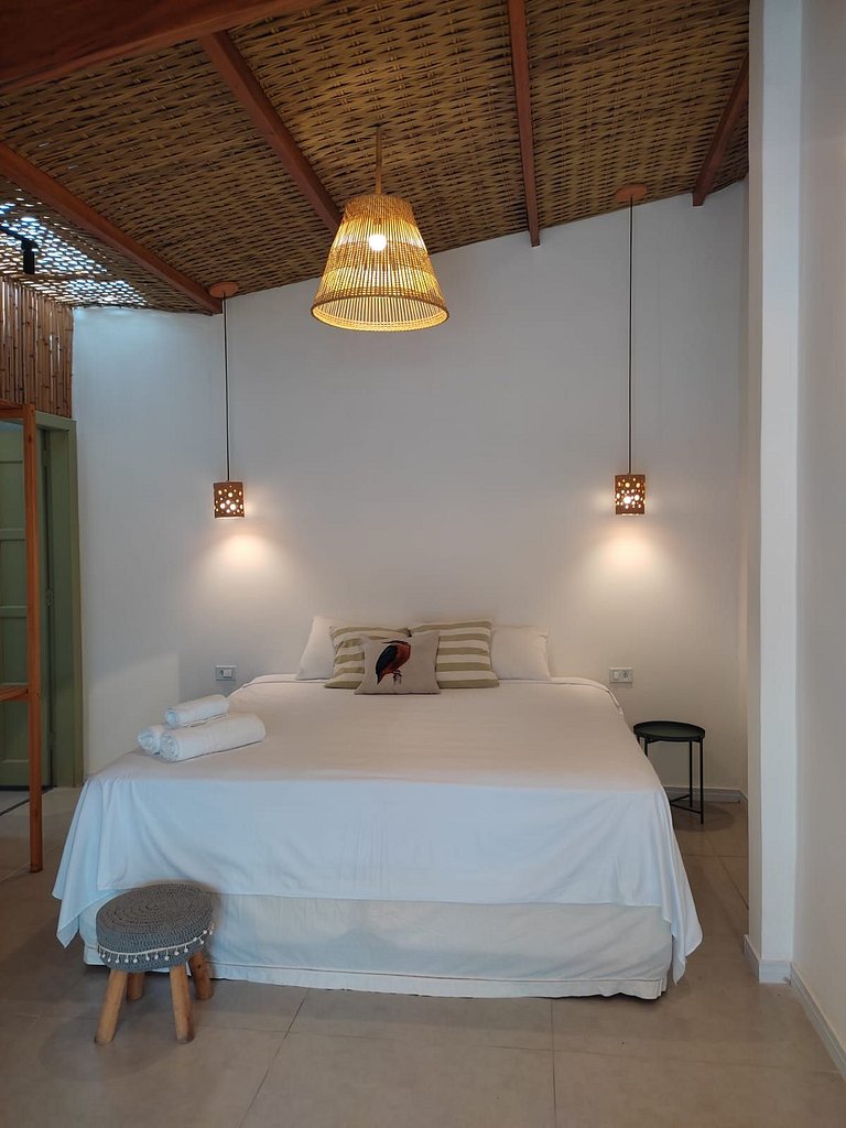 Chalé em Casa Mangarito - ao lado do aquário