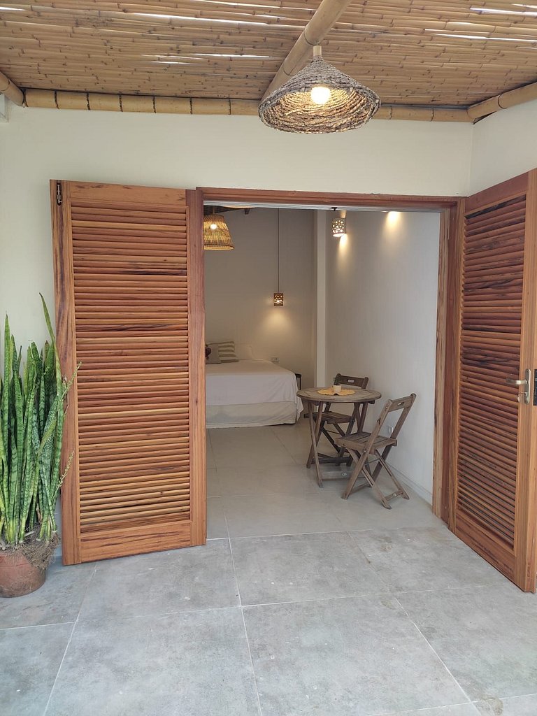 Chalé em Casa Mangarito - ao lado do aquário