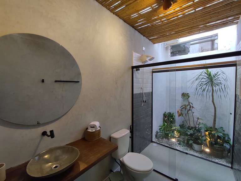 Chalé em Casa Mangarito - ao lado do aquário