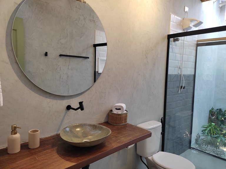 Chalé em Casa Mangarito - ao lado do aquário