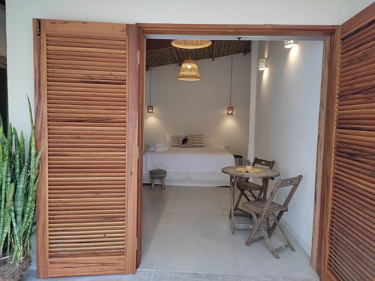 Chalé em Casa Mangarito - ao lado do aquário