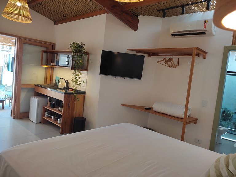 Chalé em Casa Mangarito - ao lado do aquário