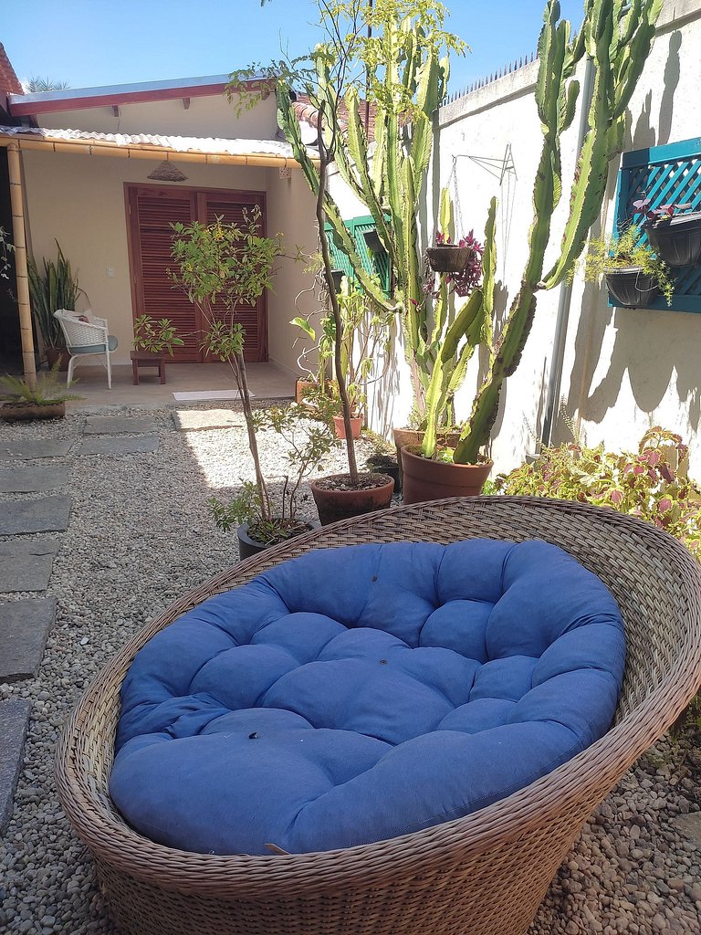 Chalé em Casa Mangarito - ao lado do aquário