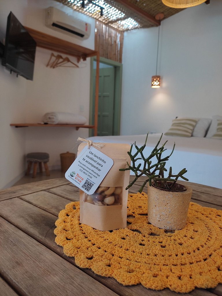 Chalé em Casa Mangarito - ao lado do aquário