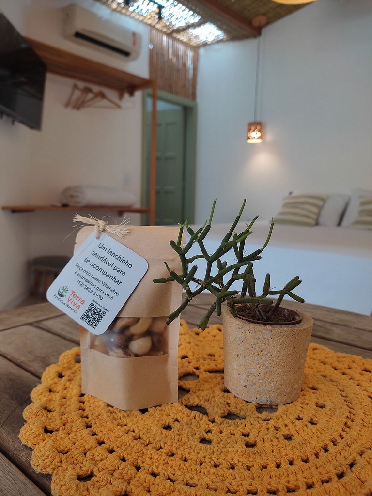 Chalé em Casa Mangarito - ao lado do aquário