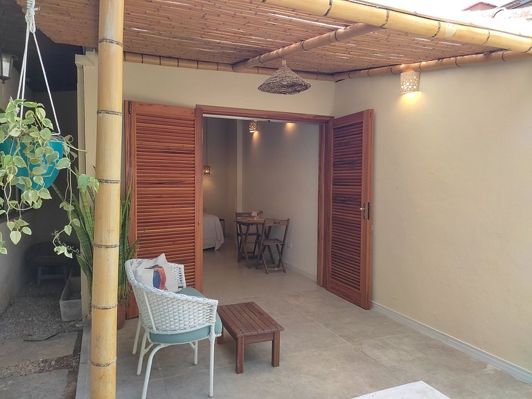 Chalé em Casa Mangarito - ao lado do aquário